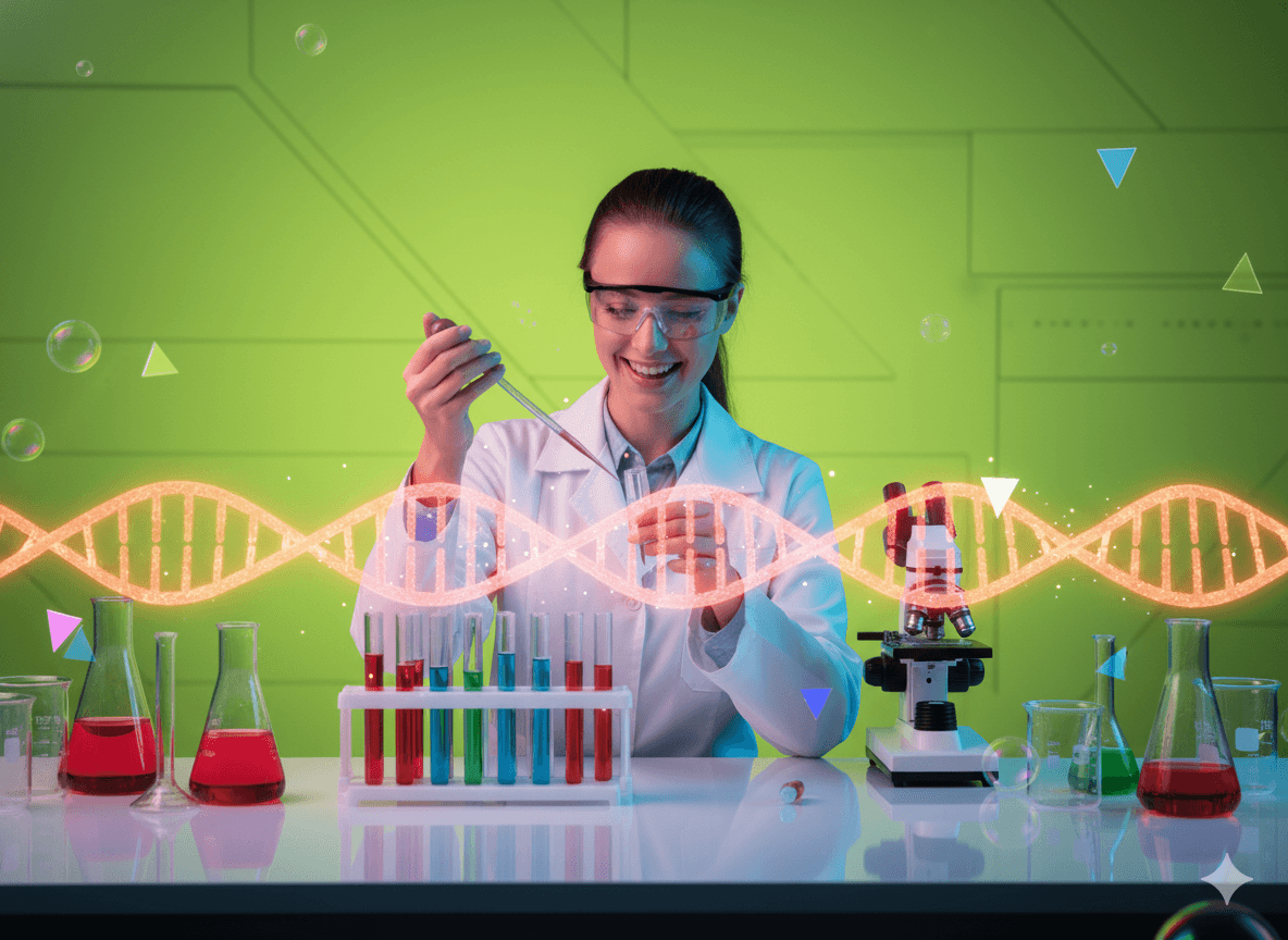 Biologicals Technology Illustration